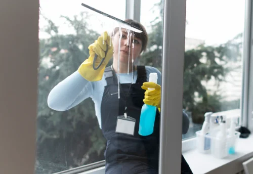 Nettoyage de vitres intérieures et extérieures à Montboissier